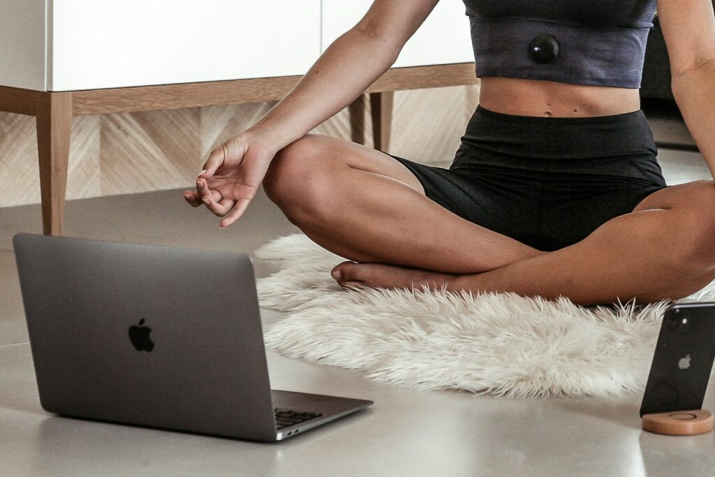 On-demand online yoga class